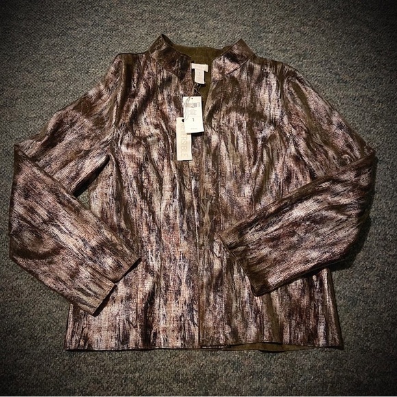 Chico’s reversible suede jacket - Picture 5 of 14